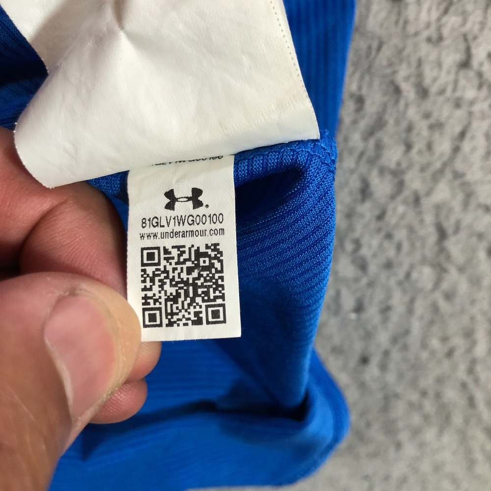 UCLA shirt womens L blue college logo under armour polo shirt - Picture 12 of 16